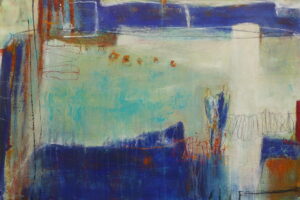 kite flyer120x80 cmmischtechnik auf leinwand