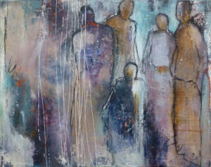 kollokuium90x70 cmmischtechnik auf leinwand